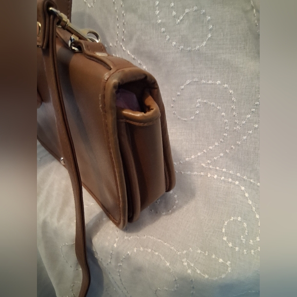 Coach Vintage Casino Handbag in British Brown Leather - Picture 4 of 8